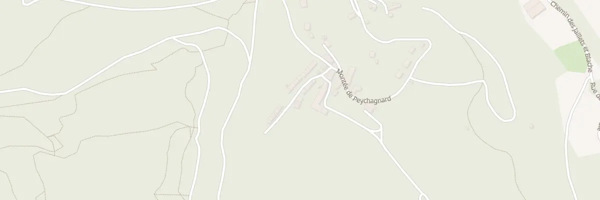 Plan du 885 Montee de Peychagnard à Susville