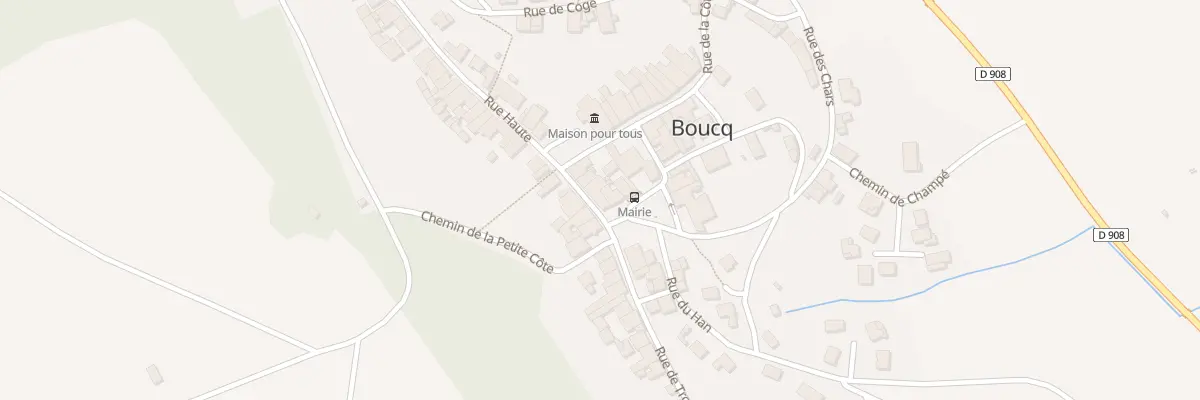 Plan du 3 Pl du Souvenir à Boucq