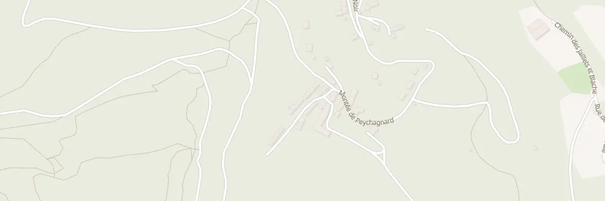 Plan du 872 Montee de Peychagnard à Susville