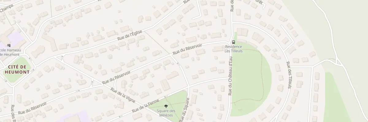 Plan du 70 Rue du Réservoir à Réhon