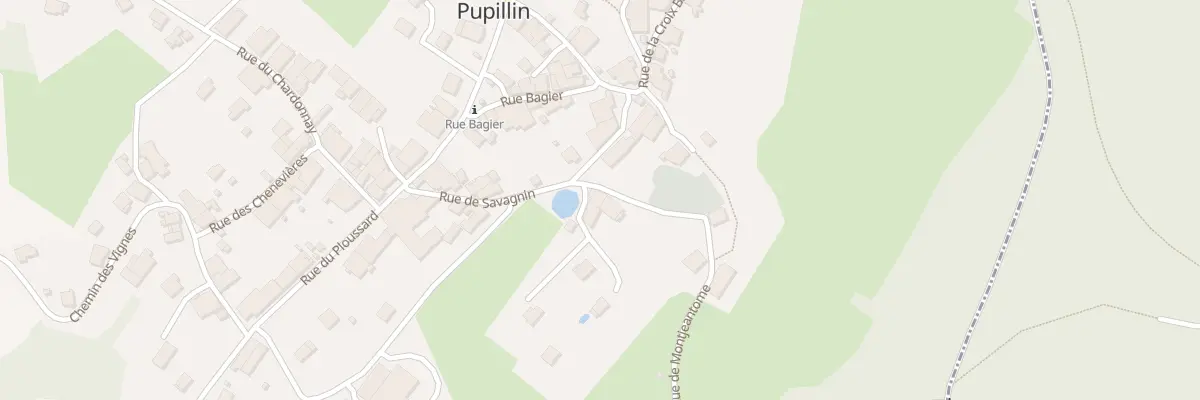 Plan du 2 Rue de Montjeantome à Pupillin