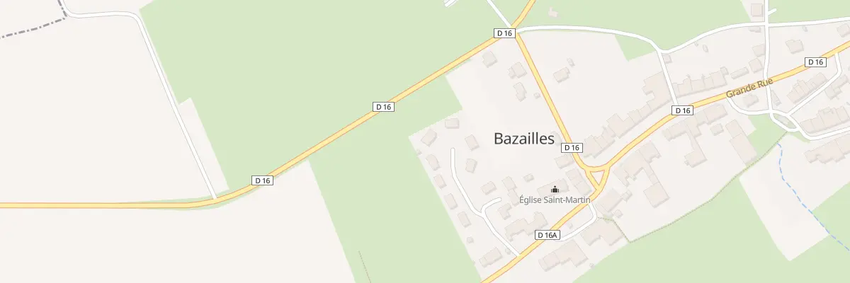 Plan du 5 Lot Belle Vue à Bazailles