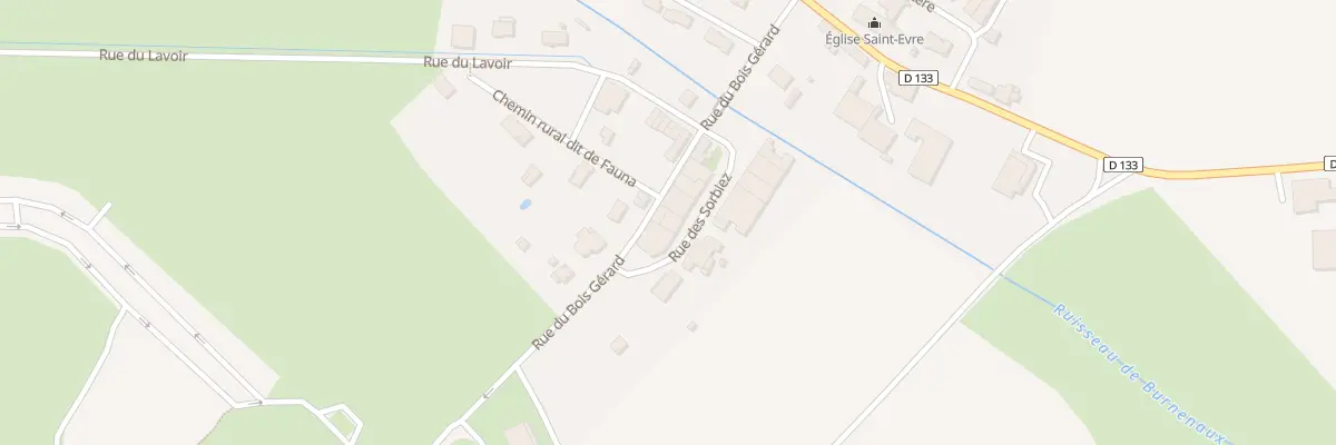 Plan du 6 Rue de Sorbiez à Nonsard-Lamarche