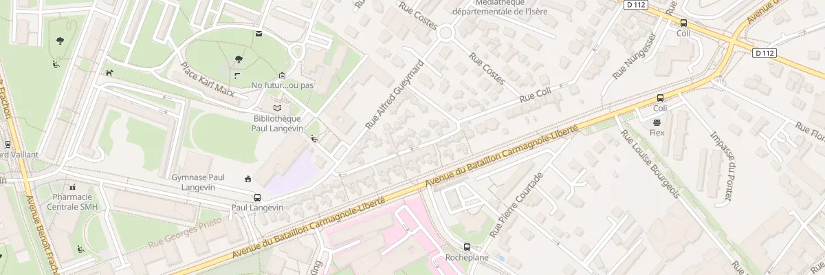 Plan du 14 Rue de la Cerisaie à Saint-Martin-d’Hères
