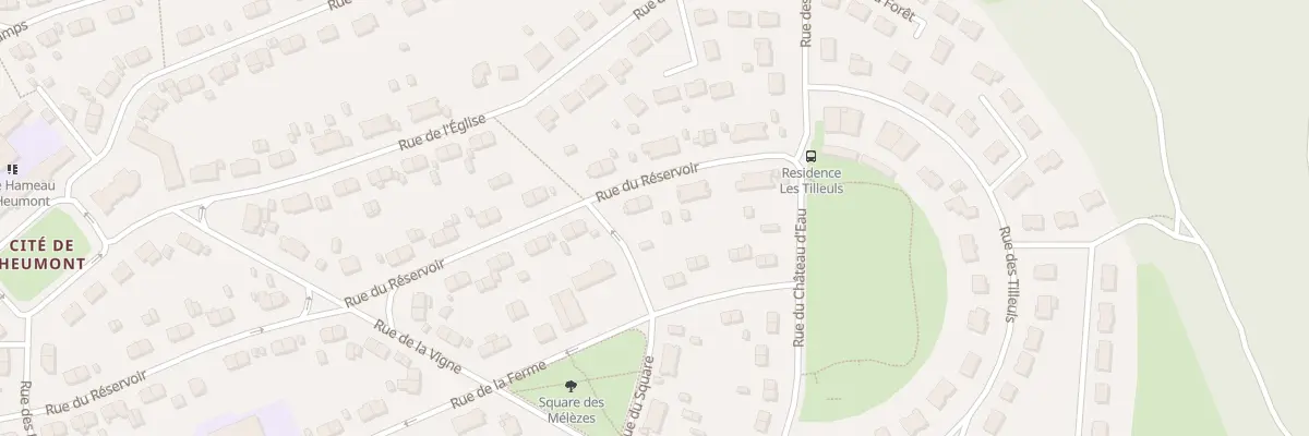 Plan du 71 Rue du Réservoir à Réhon