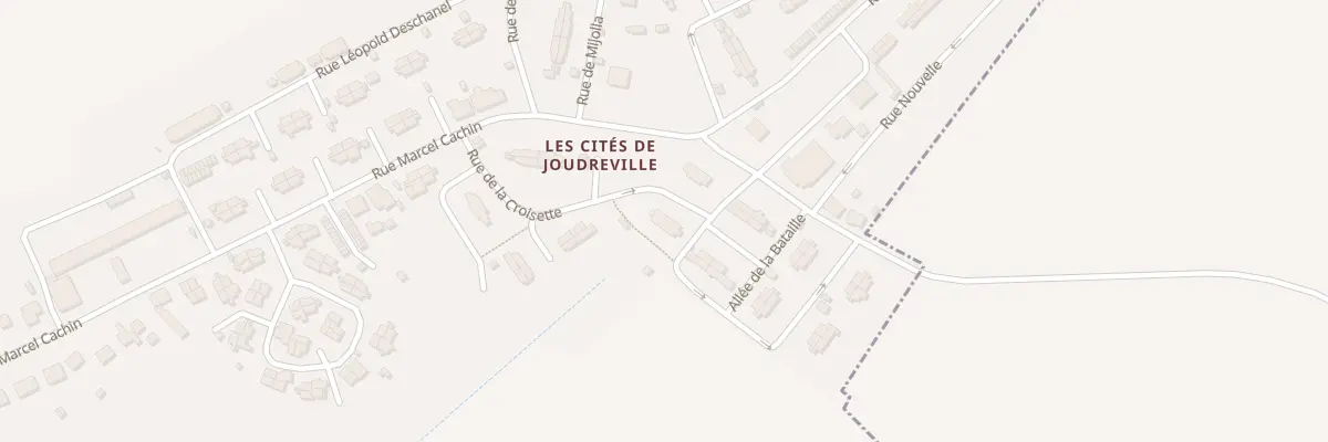 Plan du 28 Rue de la Croisette à Dommary-Baroncourt