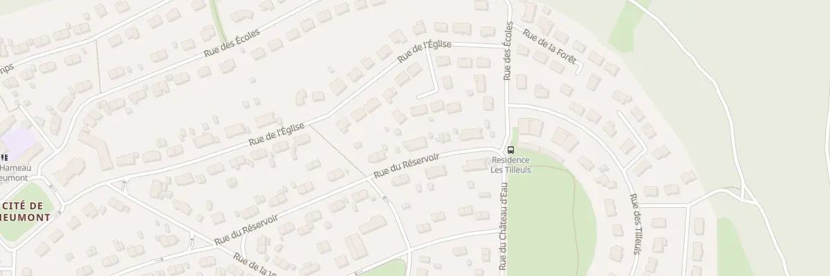 Plan du 75 Rue du Réservoir à Réhon