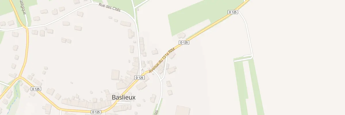 Plan du 1 Rue du 151 Rim à Baslieux