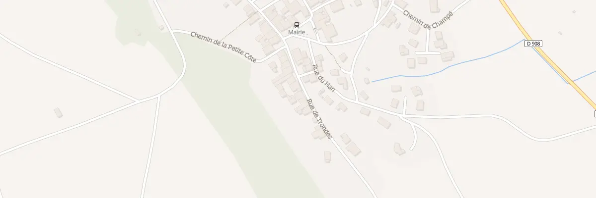 Plan du 13 Rue de Trondes à Boucq