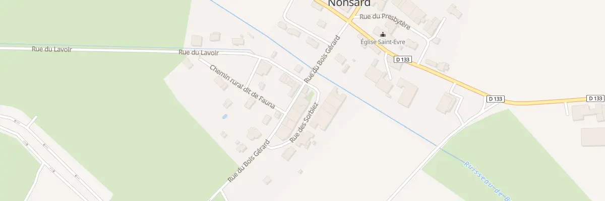 Plan du 5 Rue du Bois Gerard à Nonsard-Lamarche
