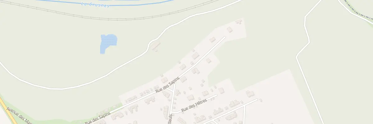 Plan du 7 Rue des Sapins à Mercy-le-Bas