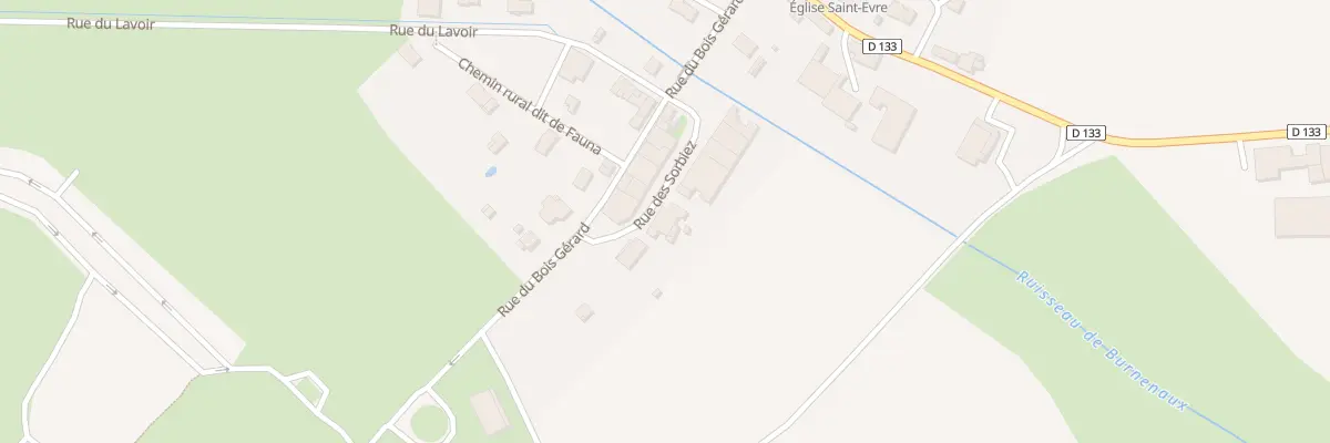 Plan du 5 Rue de Sorbiez à Nonsard-Lamarche