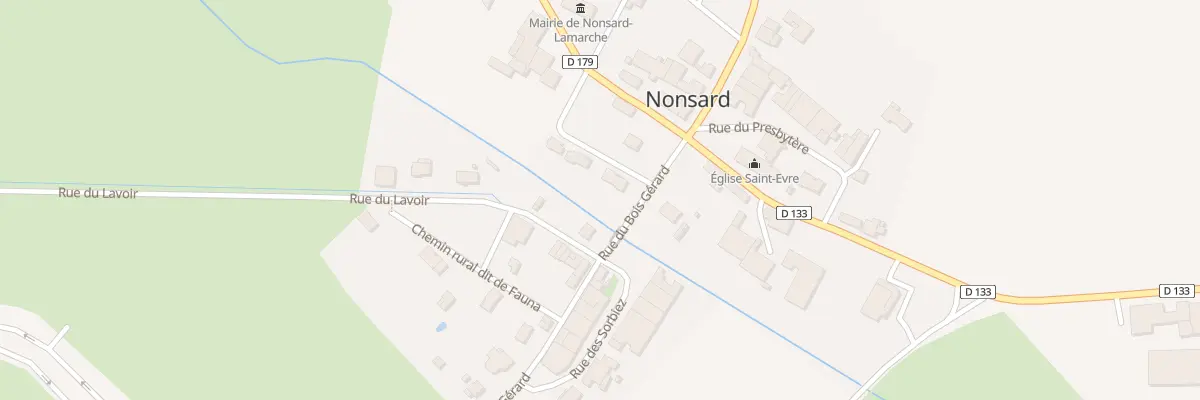 Plan du 6 Rue de l’Abreuvoir à Nonsard-Lamarche