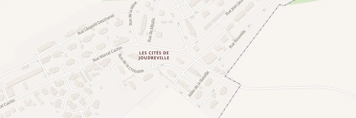 Plan du 2 Rue Victor Hugo à Bouligny