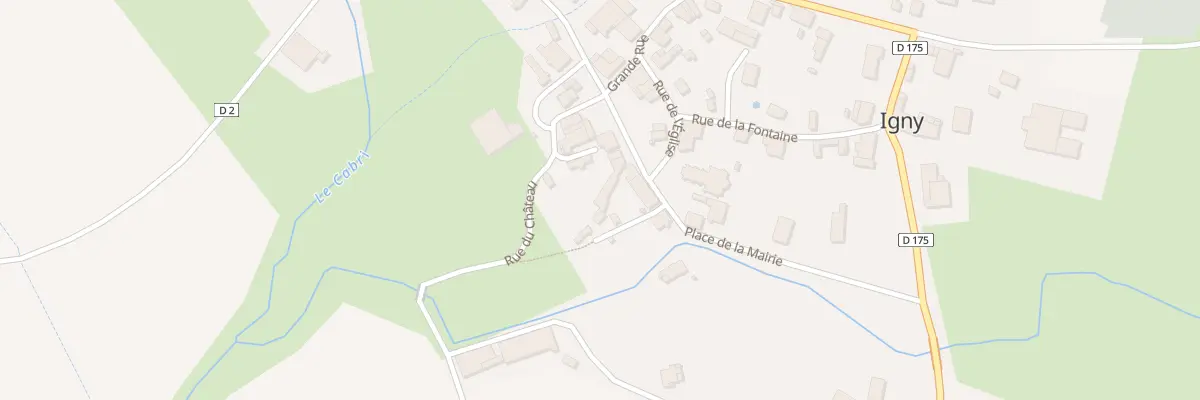 Plan du 1 Rue du Fourneau à Igny