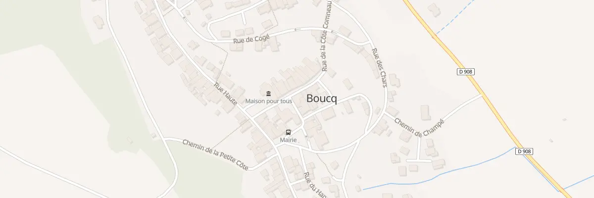 Plan du 7 Rue de la Monnaie à Boucq