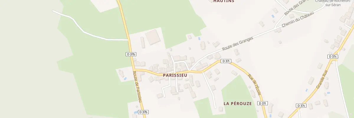 Plan du 36 Rue de la Source à Cressin-Rochefort