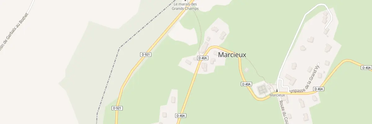Plan du 5088F Champ Gellet à Marcieux