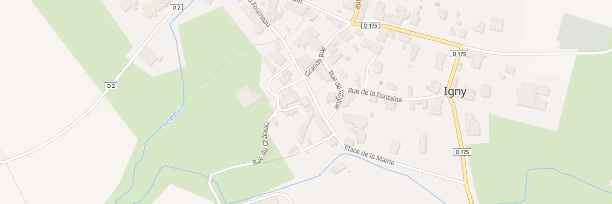 Plan du 7 Rue du Fourneau à Igny