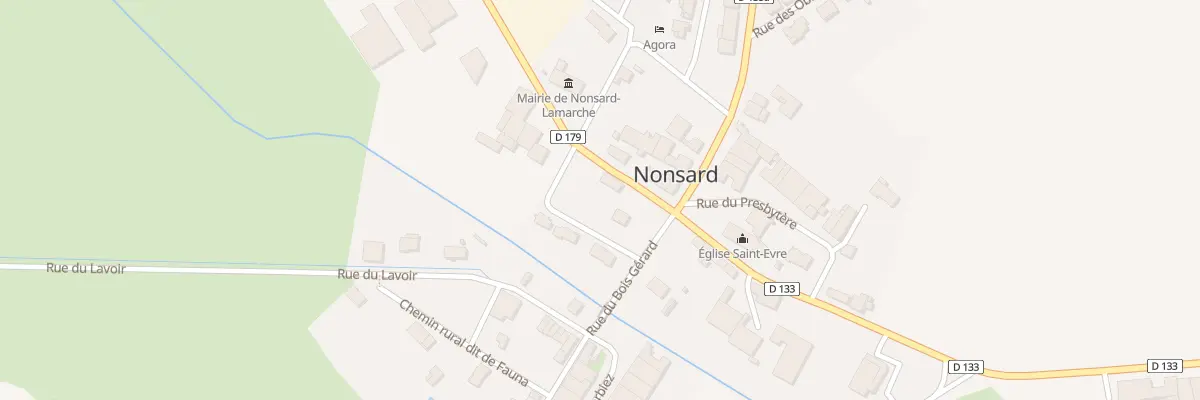 Plan du 1 Rte de Vigneulles à Nonsard-Lamarche