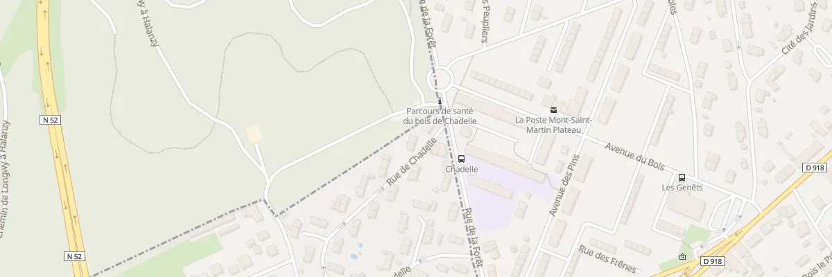 Plan du 69 Rue de Chadelle à Longwy