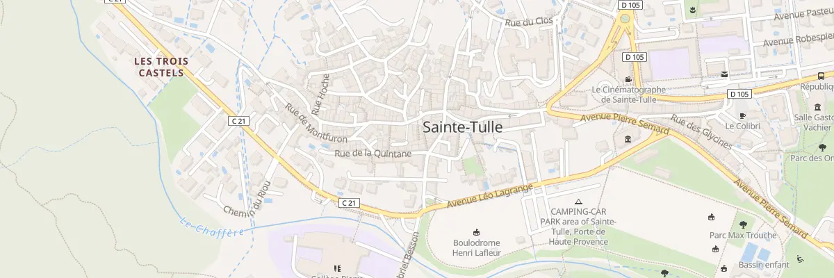 Plan du 14 Rue Sans Issue à Sainte-Tulle