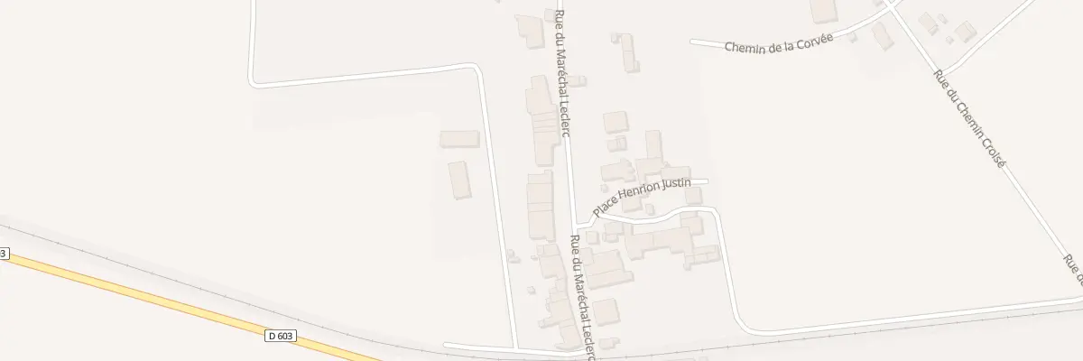 Plan du 15 Rue Marechal Leclerc à Olley