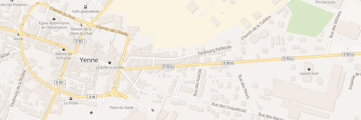 Plan du 165 Rue du Capitaine Simon à Yenne