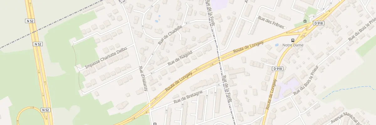 Plan du 11 Rue de Nagold à Longwy