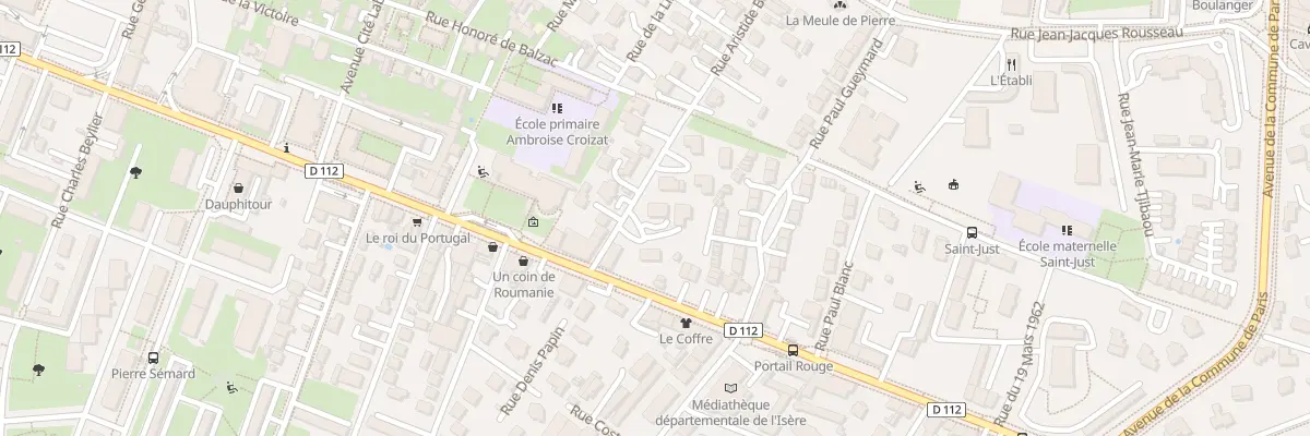 Plan du 29 Rue Aristide Berges à Saint-Martin-d’Hères