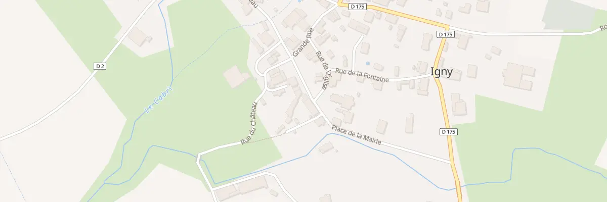 Plan du 3 Rue du Fourneau à Igny