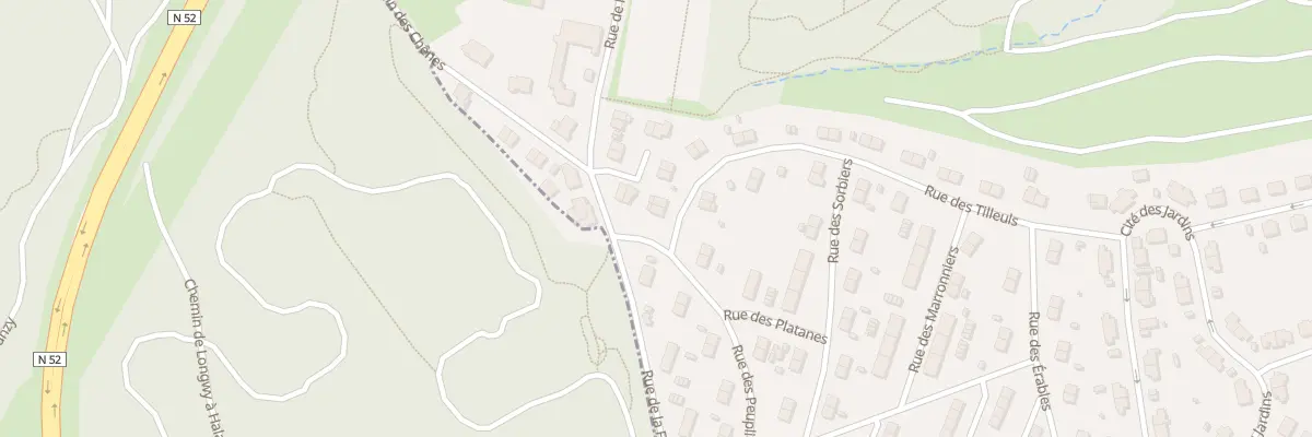 Plan du 36 Rue des Tilleuls à Mont-Saint-Martin