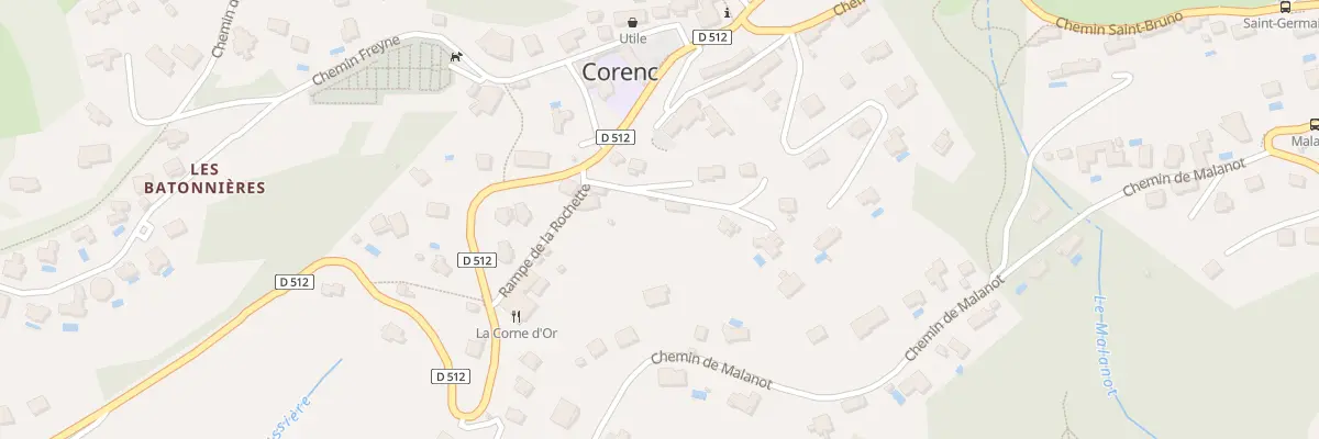 Plan du 5987 All des Cerisiers à Corenc