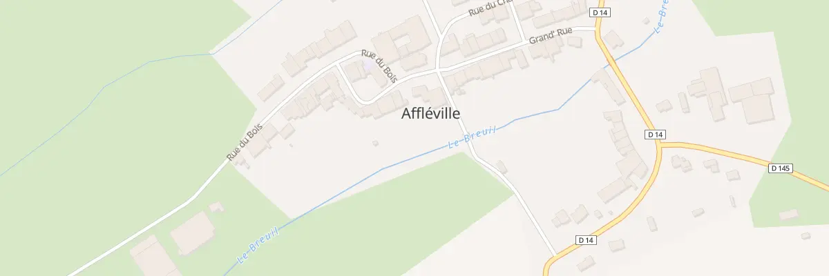 Plan du 1 Rue des Ecoles à Affléville