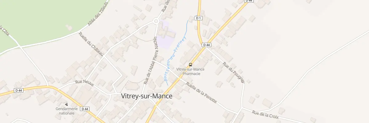 Plan du 18 Rue de Lavaux à Vitrey-sur-Mance