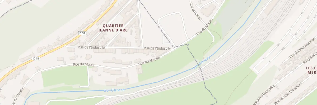 Plan du 62 Rue de l’Industrie à Réhon