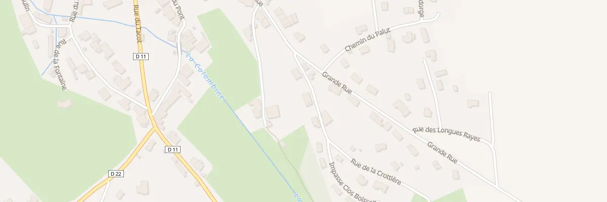 Plan du 4 Rue de la Crottière à Colombine