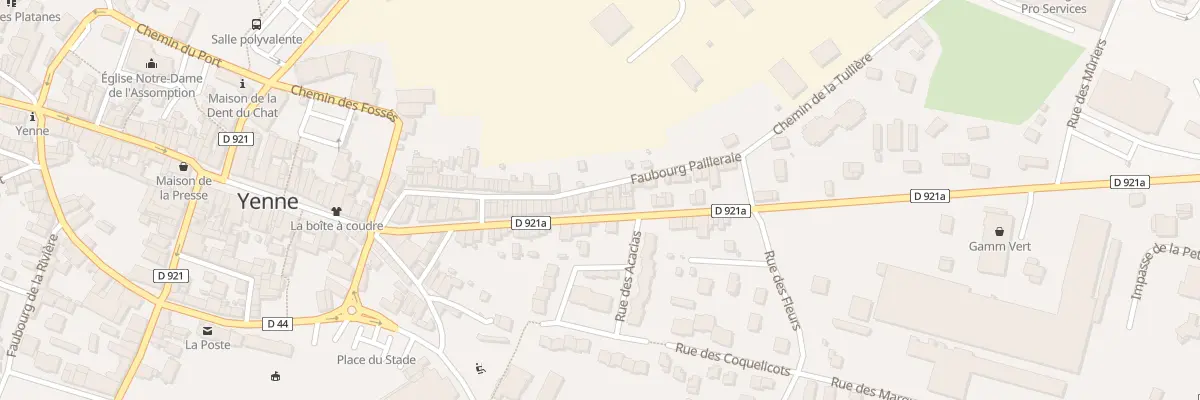 Plan du 193 Rue du Capitaine Simon à Yenne