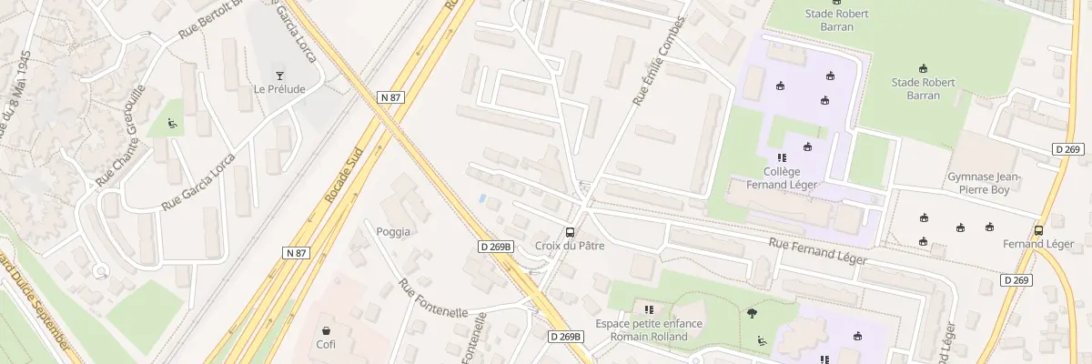 Plan du 58 Rue de Malfangeat à Saint-Martin-d’Hères