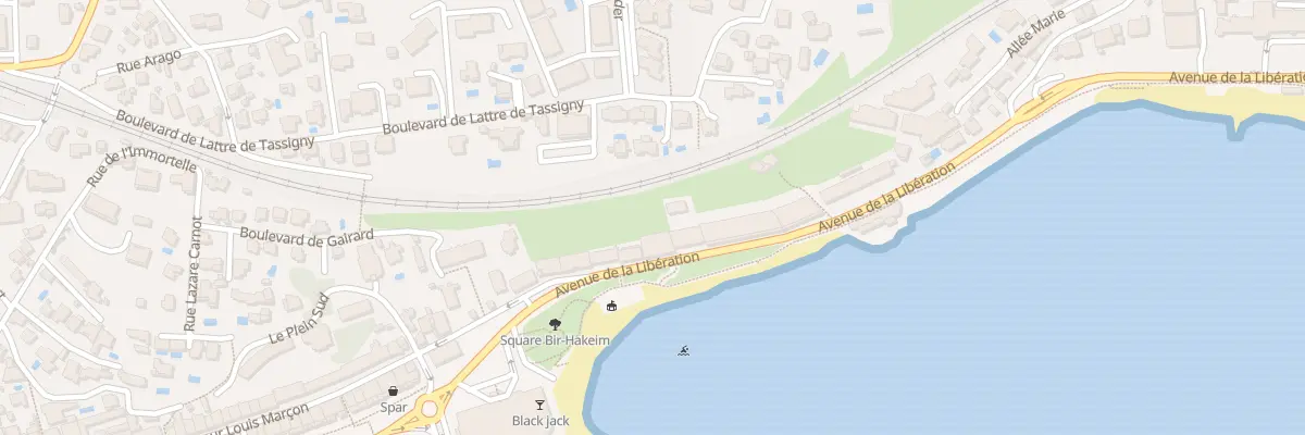 Plan du 90 Av de la Liberation à Bandol