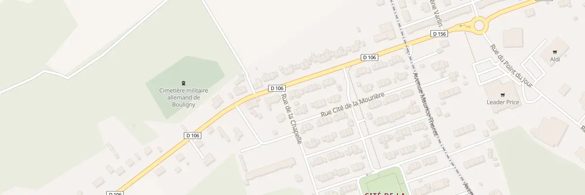 Plan du 23 Av Ambroisé Croizat à Bouligny