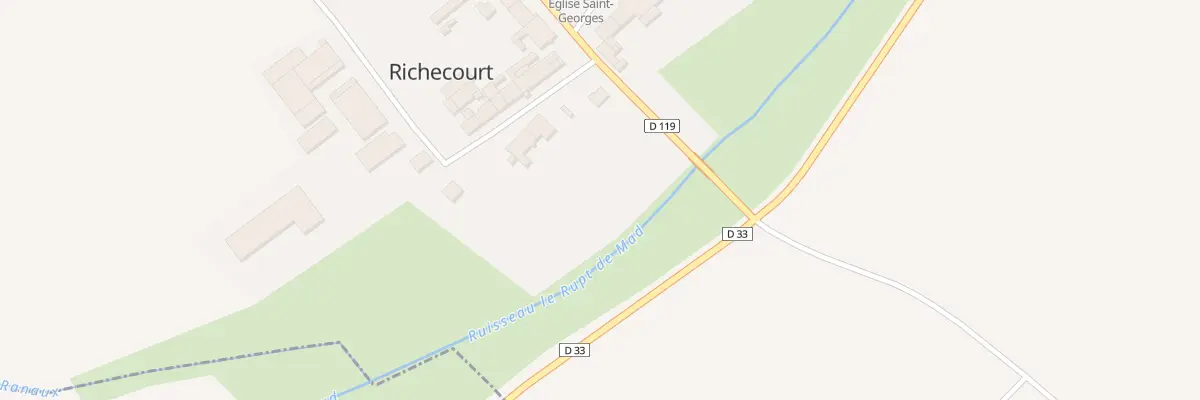 Plan du 5 Rue des Sauniers à Richecourt