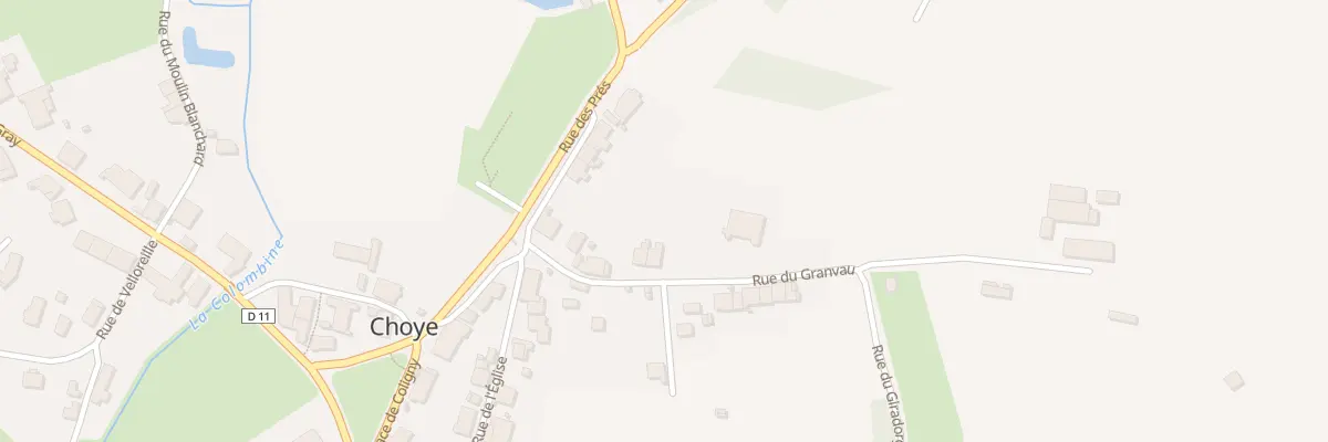 Plan du 9 Rue de Granvau à Colombine