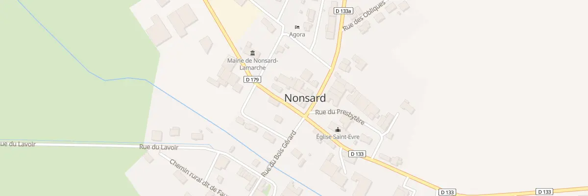 Plan du 2 Rte de Vigneulles à Nonsard-Lamarche