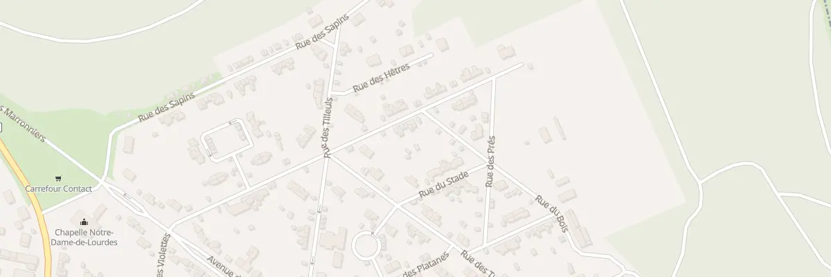 Plan du 20 Rue du Football à Mercy-le-Bas