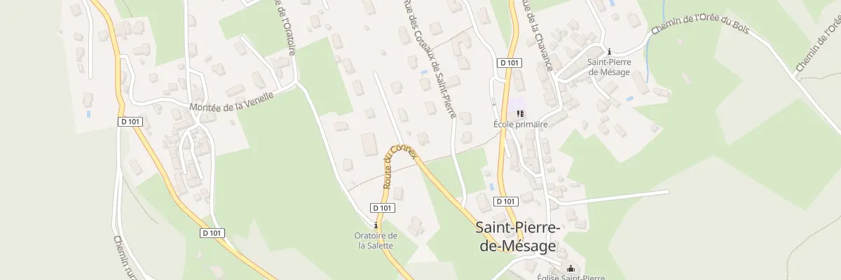 Plan du 4 Imp de la Chance à Saint-Pierre-de-Mésage