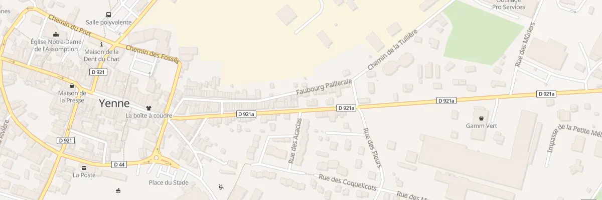 Plan du 225 Rue du Capitaine Simon à Yenne