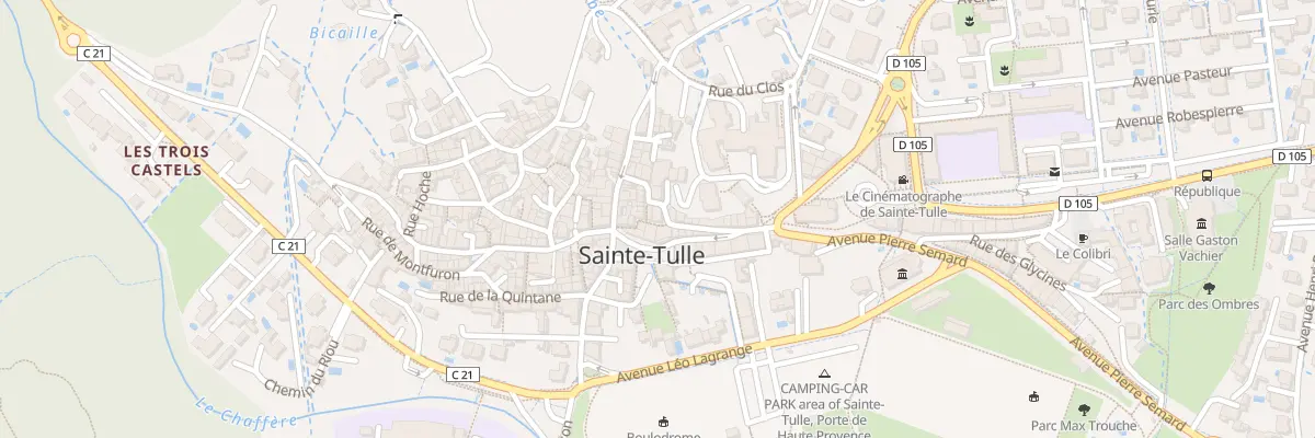 Plan du 57 Rue Saint Sébastien à Sainte-Tulle