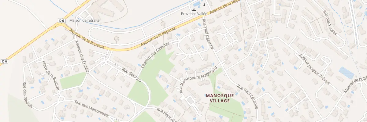 Plan du 151 Rue de l’If à Manosque