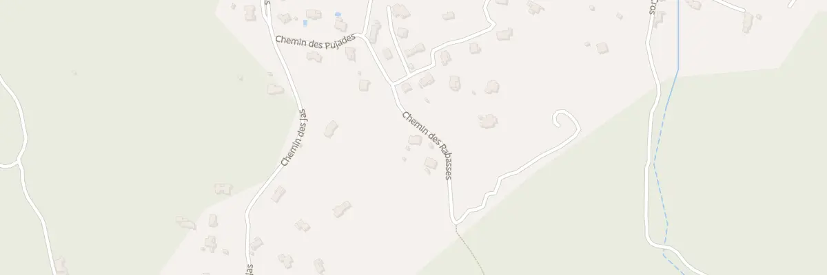 Plan du 34 Che des Rabasses à Rians